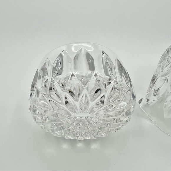 Gorham Crystal Creamer Sugar with Lid Althea Full Lead 2pc Set Vintage W Germany - Picture 7 of 8